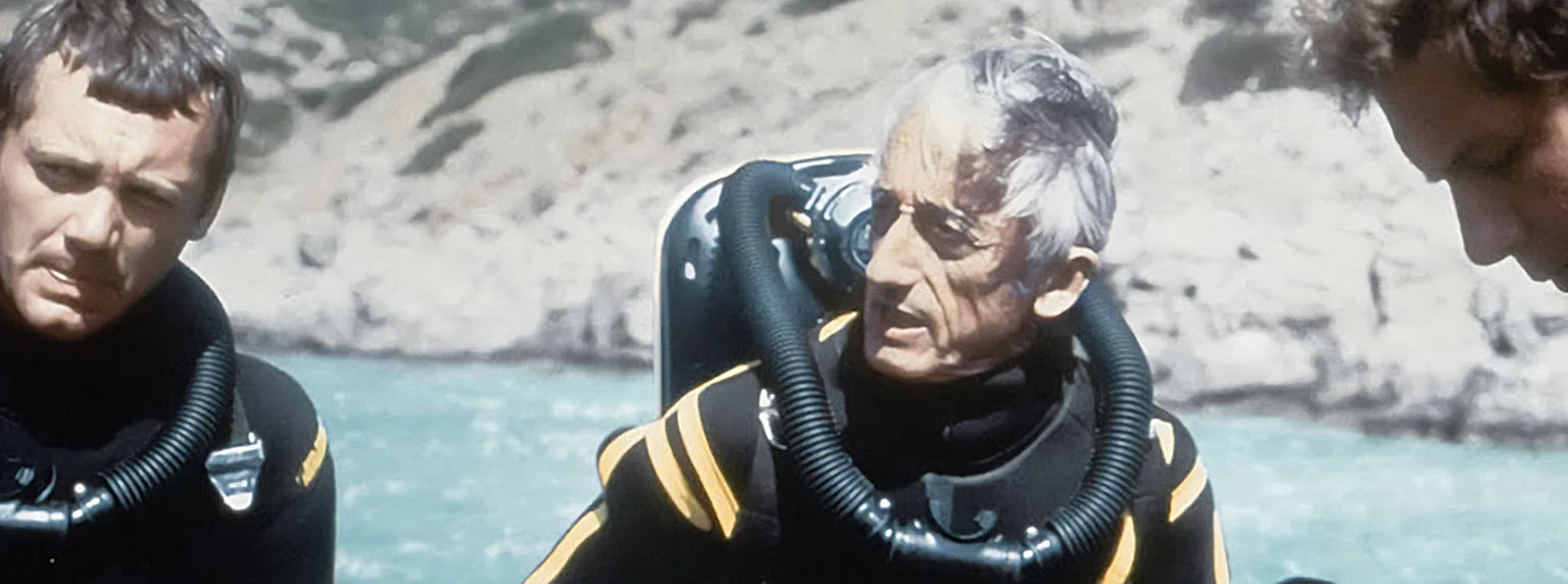 Jacques Cousteau - Photo by Cousteau at Cousteau