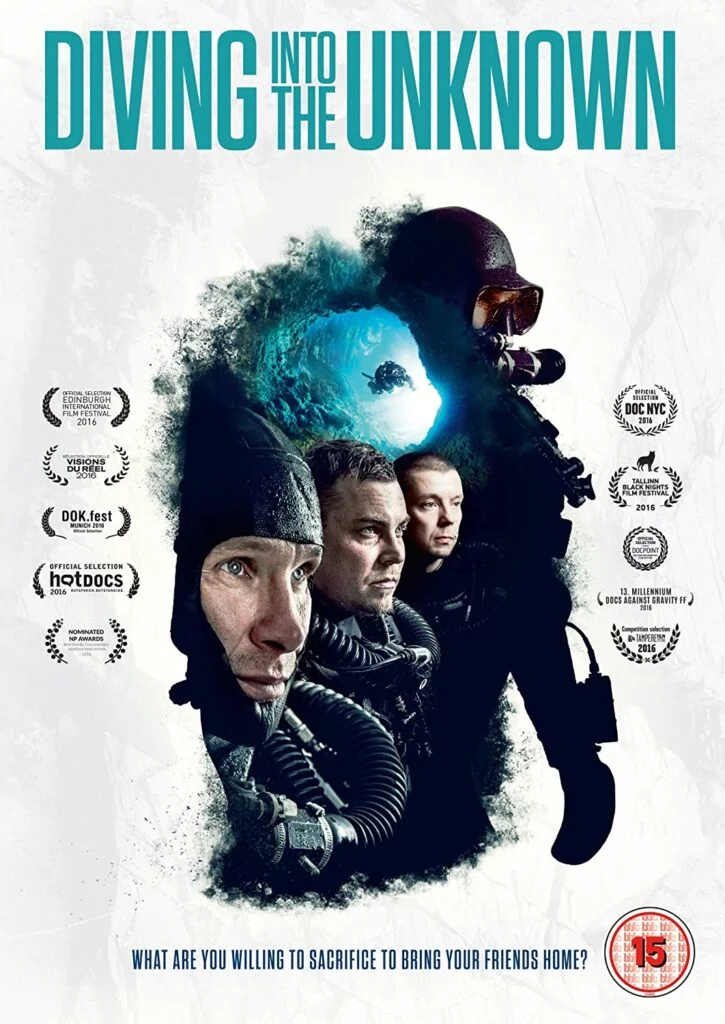 Scuba Diving Movies Poster - Diving Into The Unknown