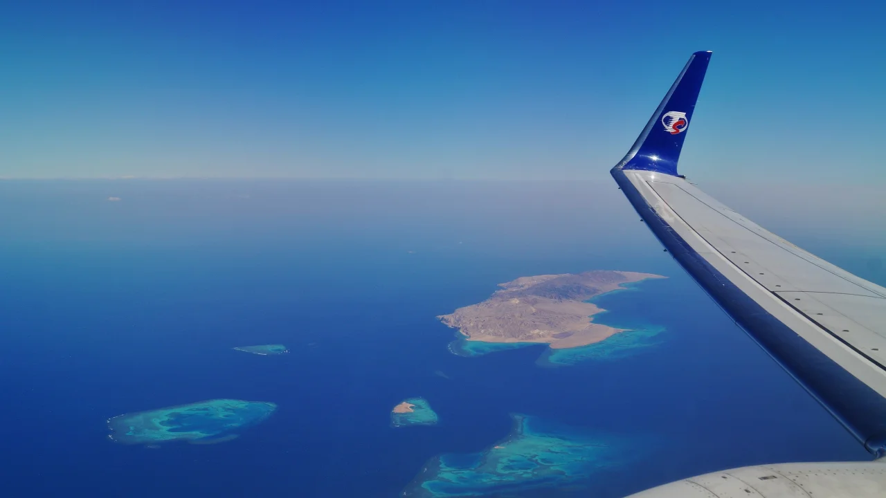 view from airplane, heaven, island, sea, - Photo by pxfuel at pxfuel