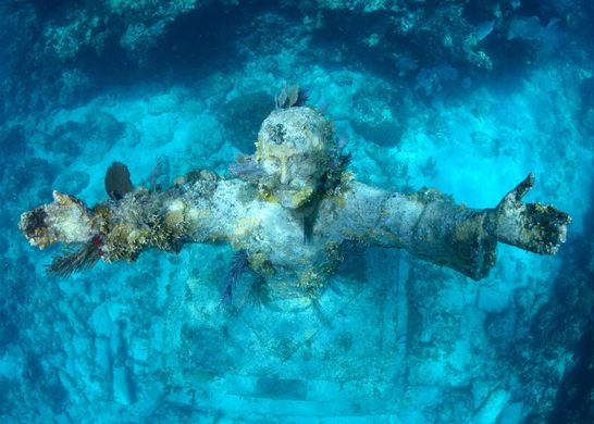 Christ of the Abyss - Photo by Atlas at Atlas
