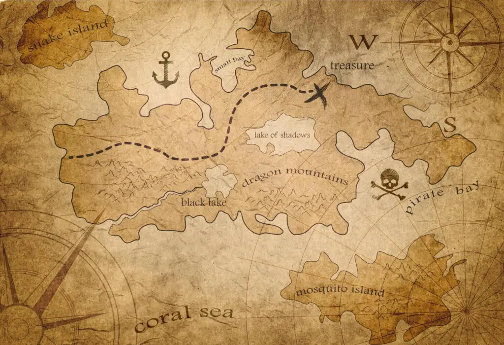 Maps of Pirate - Photo by Istock at Istock
